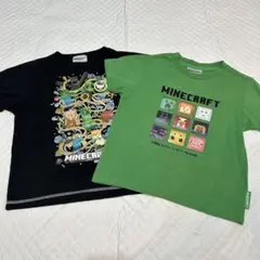 【120㎝】Minecraft Tシャツ 2枚セット