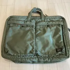 【廃盤レア】吉田カバン ポーター タンカー 3way TANKER(タンカー) 3WAY DOCUMENT BAG W zip | 吉田カバン