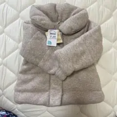 【タグ付き未使用】西松屋　冬用アウター　ピンクベージュ95cm