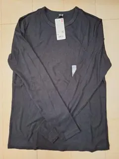 ユニクロ　ソフトリブクルーネックT　XL