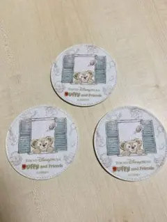 東京ディズニーシー Duffy コースター 3枚セット