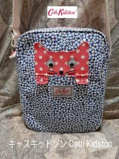 キャスキッドソン Cath Kidston 肩掛けショルダーバッグ/ネコ