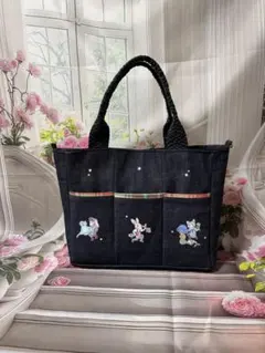 スクウェア型トートバッグ（ジョリーフルール）