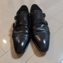 黒の革靴（ダブルモンクストラップ）のサムネイル