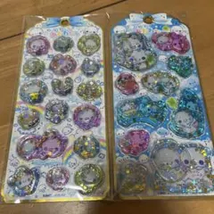 あわわちゃん　ウォーターシール　2枚　セット