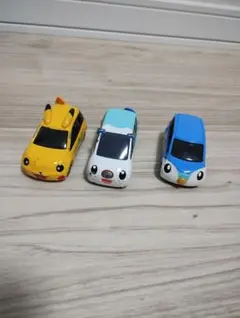 ドリームトミカ　ポケモン3台セット ピカチュウポッチャマミジュマル