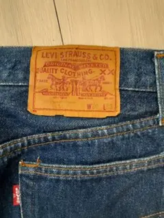 80s Levi's 501 レッドライン 赤耳 内股シングル 66前期