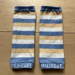 MIKIHOUSE ベビーレッグウォーマー ストライプ