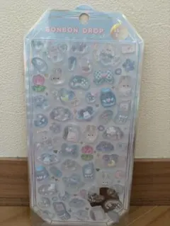 正規品　ボンボンドロップシール　シャーベット　人気　水色