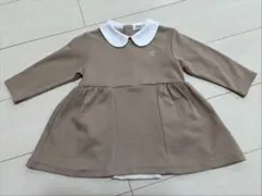 【美品】Polo ベージュ ワンピース 80cmのサムネイル