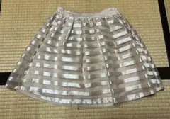 【美品】リシェグラマー Riche glamour ミニスカート チュール M