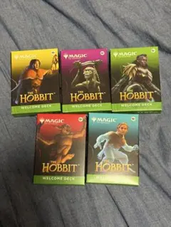 MTG ホビット ウェルカムデッキ 5種セット 英語版 MTG ホビット HOBBIT ウェルカムデッキ 5種セット 英語版 - メルカリ