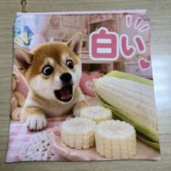 1000円均一 両面フラットポーチ トイプードルちゃん - メルカリ