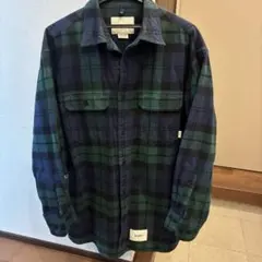 WTAPS DECK FLANNEL チェックシャツ　サイズM