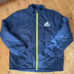 adidas ネイビー 軽量ジャケット 140サイズ