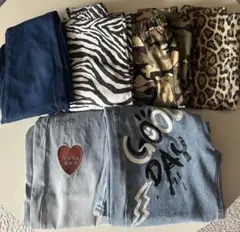 SHEIN UNIQLO パンツ 150サイズ7点セット