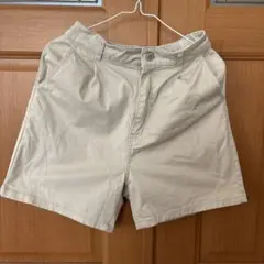 ベージュ M ショートパンツ ウエストゴム