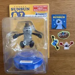 パペットスンスン HAPPYくじ　おしゃべりフィギュア ゾンゾン　おまけ　シール