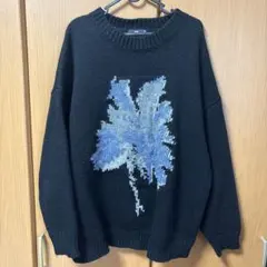HARE ブラック ニットセーター Mサイズのサムネイル