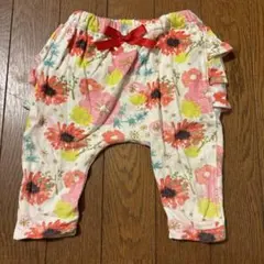 Haruhulala 花柄フリルパンツ 70-80cm