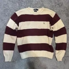Polo RalphLauren ラルフローレン　ボーダーニット　ポロニット