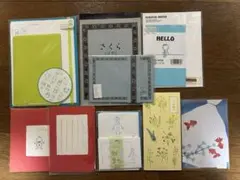 レターセット・便箋など（7点まとめ売り）