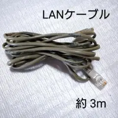 【送料込】LANケーブル 　(約3ｍ)