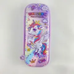 ❤️10ペンケース ユニコーン 文房具 雑貨 韓国 可愛い 大容量 筆箱