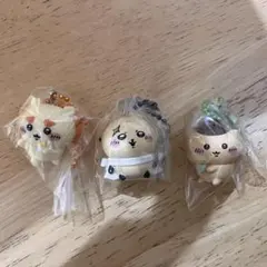 ちいかわマスコットつきビスケット　3点セット