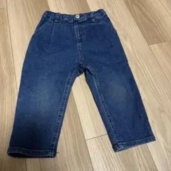 アプレレクール　デニム 90cm ストレートパンツ ウエストゴム　ジーンズ