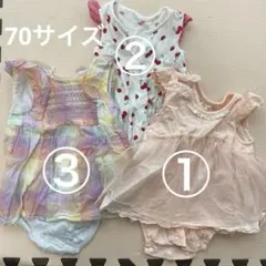 夏物女の子服3点セット
