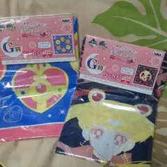 美少女戦士セーラームーン☆一番くじ☆G賞ハンカチ☆2個セット売り☆新品