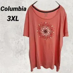 コロンビア レディース クルーネック マンダラ サーモンピンク 3XL 桃色のサムネイル