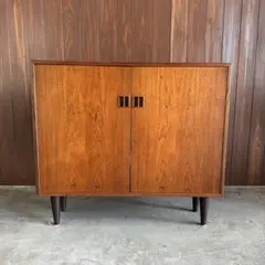 60s 北欧 デンマーク製 ヴィンテージ レコードキャビネット - メルカリ