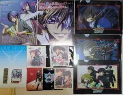 コードギアス 反逆のルルーシュ ミニ色紙 集合 4枚セット 新品未使用品