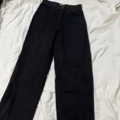 UNIQLO U ブラックデニムパンツ