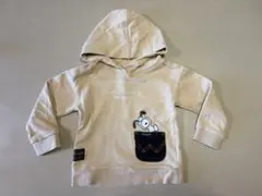 Wrangler スヌーピー パーカー ベージュ