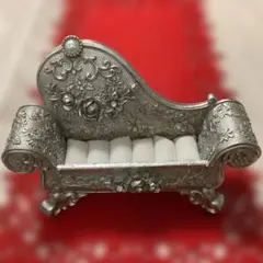 ヨーロピアンアンティーク装飾リングホルダー　1点　新品未使用品！シルバー！