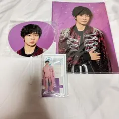 中村海人　アクスタ　クリアファイル　ミニうちわ　トラジャ　travisjapan