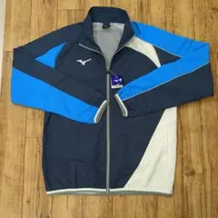 Mizuno ウィンドブレーカー Lサイズ ネイビー/ブルー