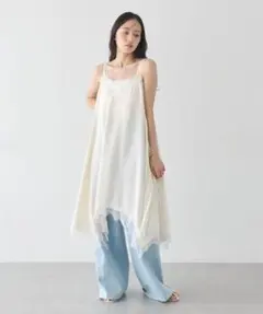 earth music&ecology レースキャミワンピース