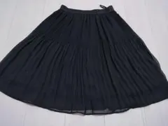 美品 primage 膝丈スカート レース ブラック Ｍサイズ 64-70