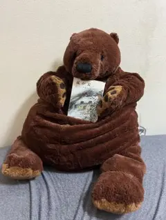 IKEA クマ　ぬいぐるみ　ブラウンベア 大きめ