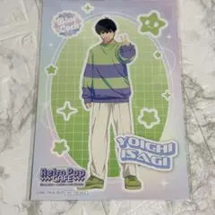 ブルーロック　コラボカフェ本舗　特典　イラストカード　潔世一　レトロポップ