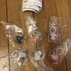 ハローキティ めじるしアクセサリー ガチャ　6種セット コンプリートセット