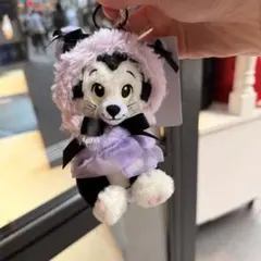 ディズニーストア ミニー フィガロ ぬいぐるみキーチェーンセット
