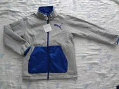♪新品♪ＰＵＭＡ　プーマ　リバーシブルジャンパー　１４０　グレー・青♪
