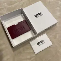 【新品】メゾンマルジェラ MM6カードホルダー カードケース レザー
