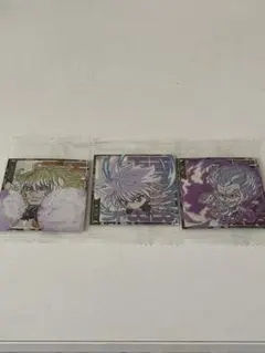 ゾルディック家セット　キルア シルバ ゼノ ウエハース