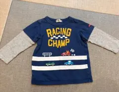 ミキハウス　ロングTシャツ　　100